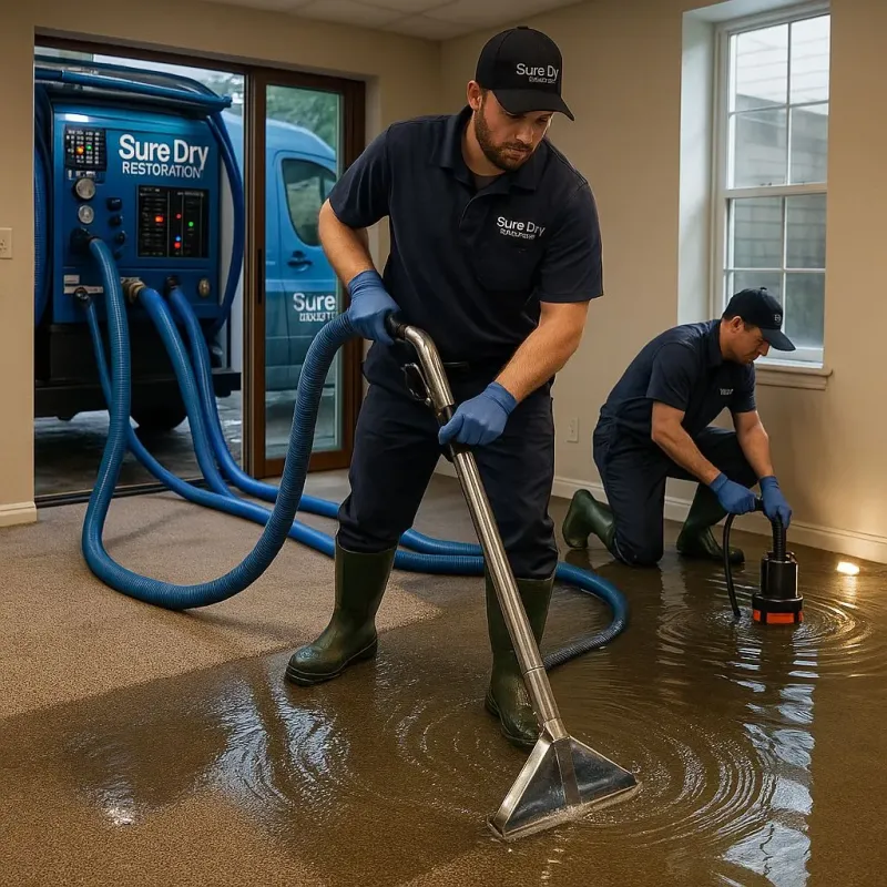 Water Extraction and Removal process in Buzzards Bay, MA